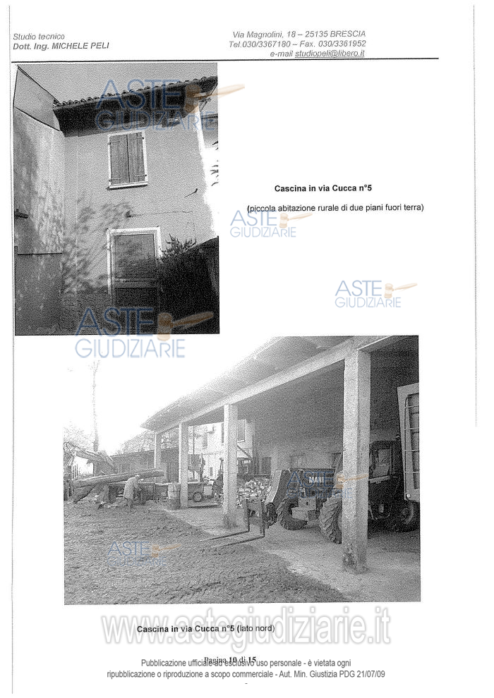 Fotografia del bene