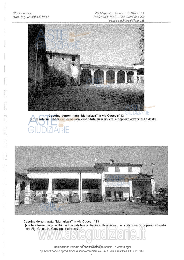 Fotografia del bene