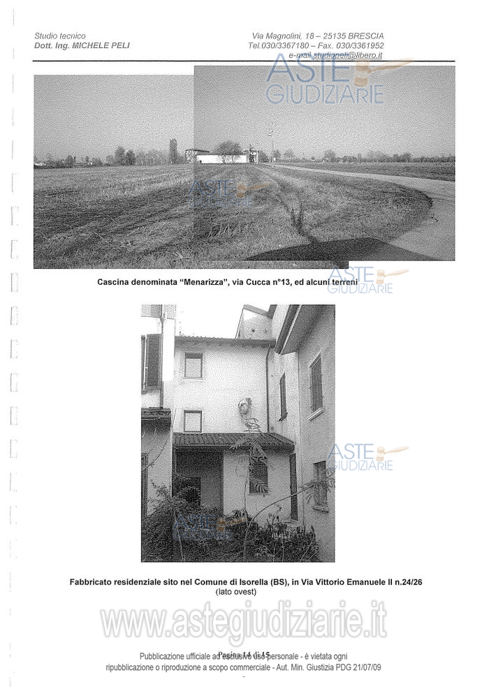 Fotografia del bene