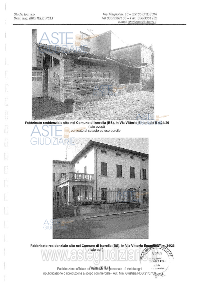 Fotografia del bene
