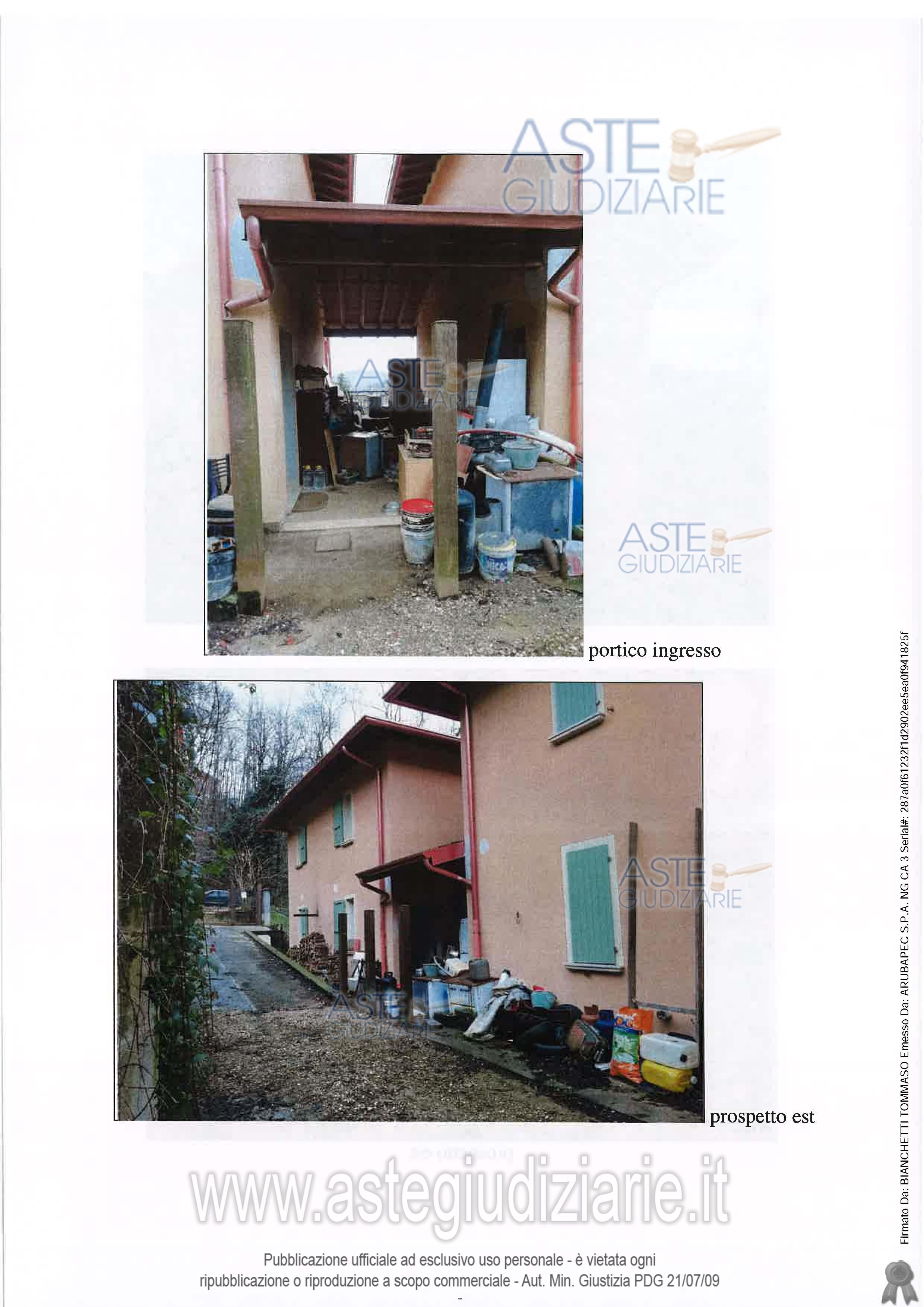 Fotografia del bene