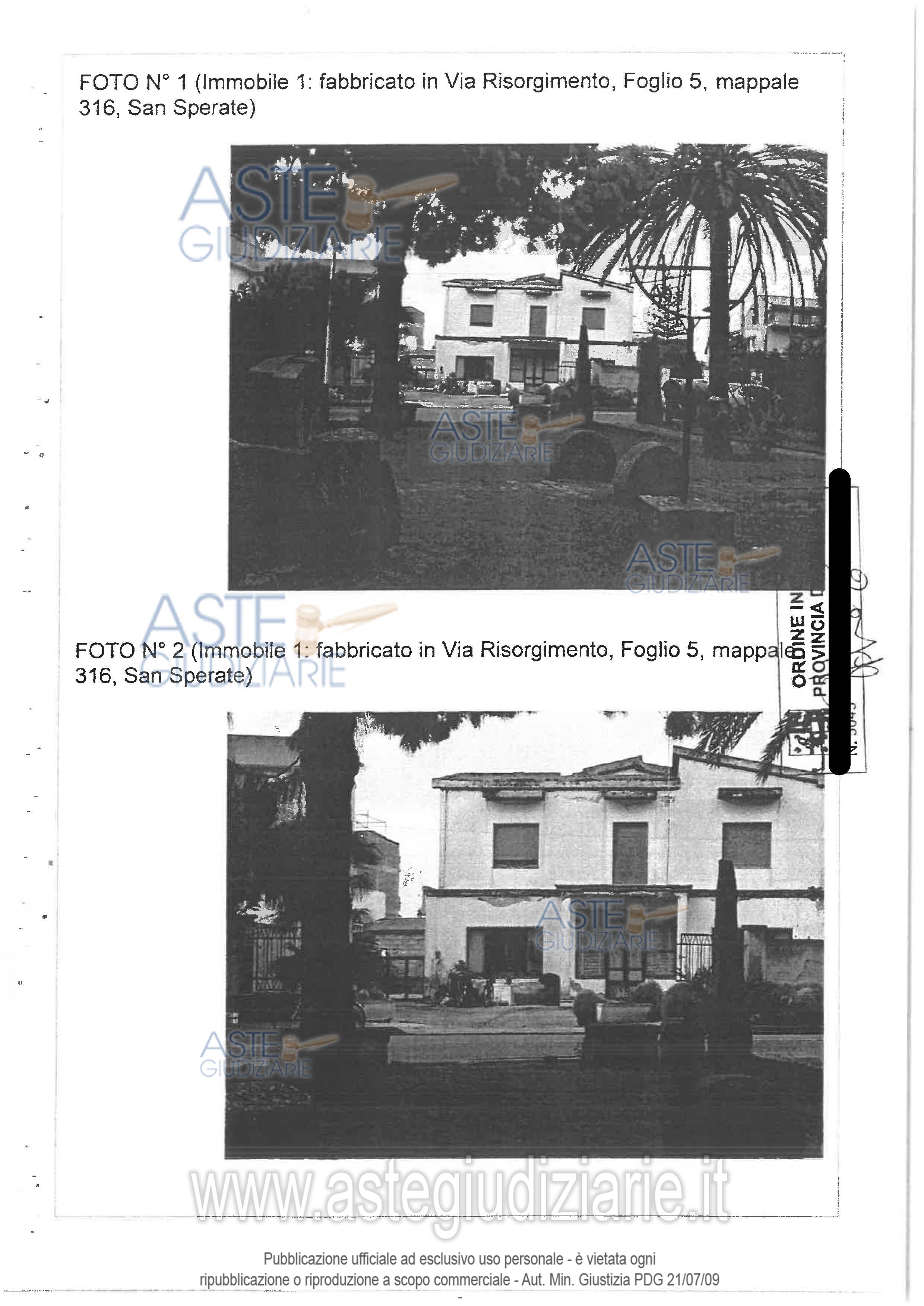 Fotografia del bene