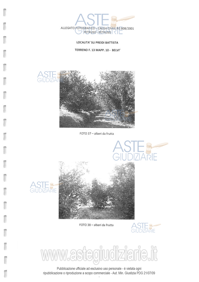 Fotografia del bene
