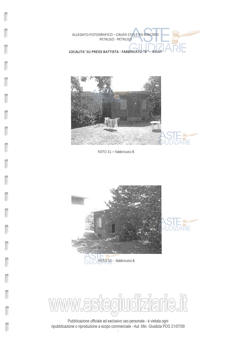 Fotografia del bene