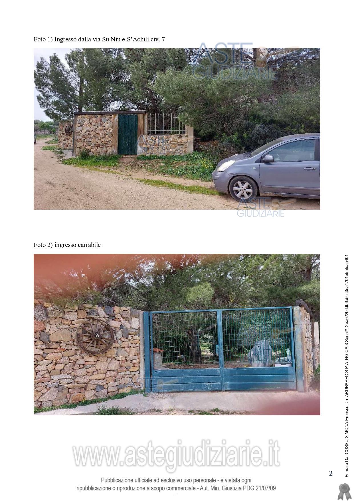 Fotografia del bene