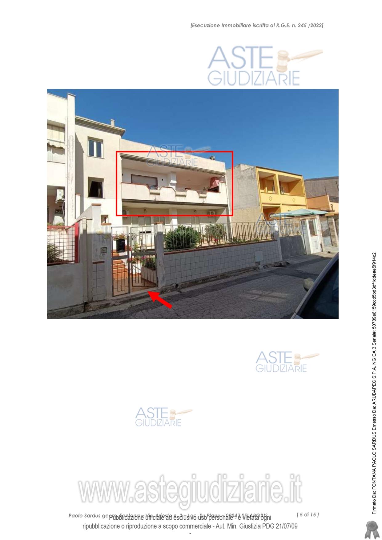 Fotografia del bene