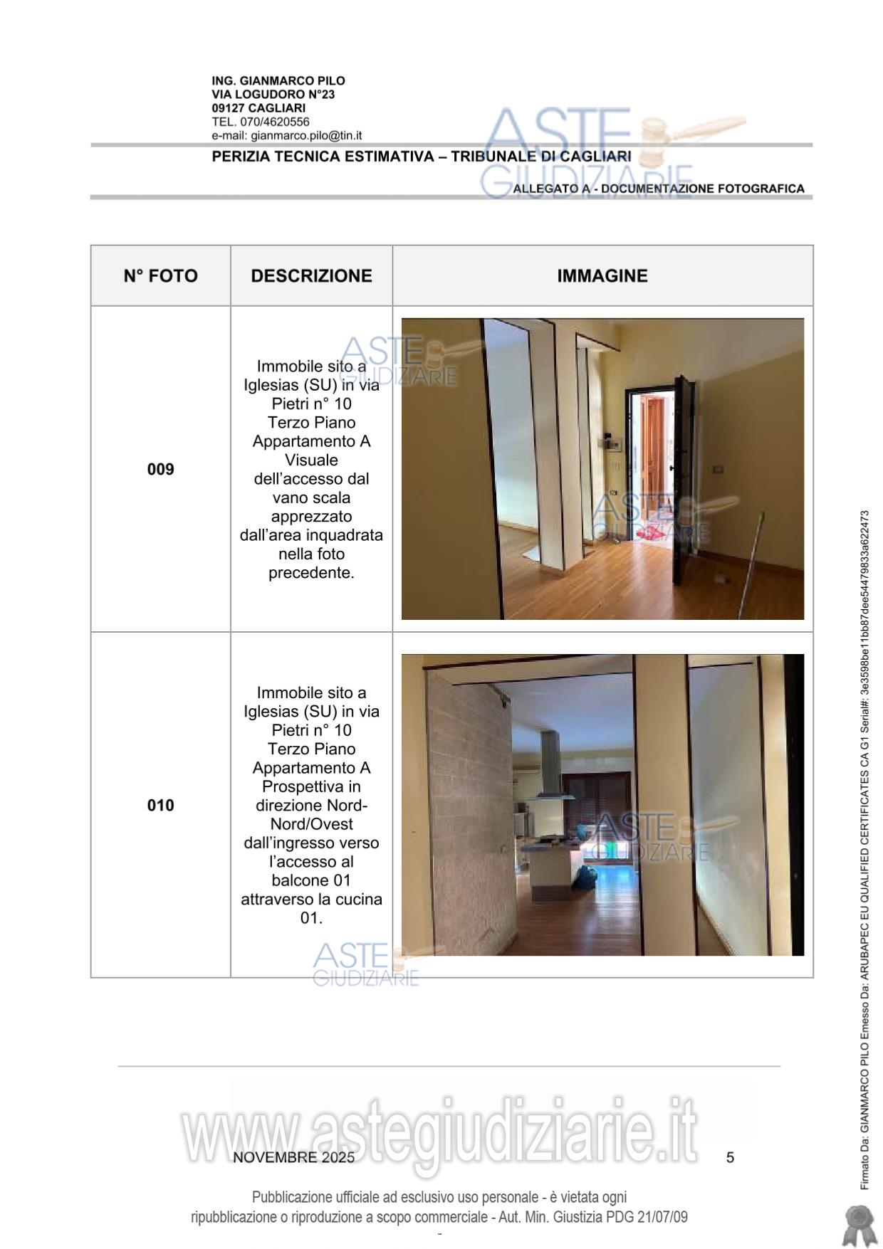 Fotografia del bene