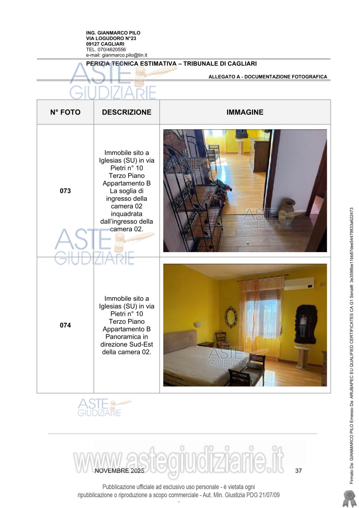 Fotografia del bene