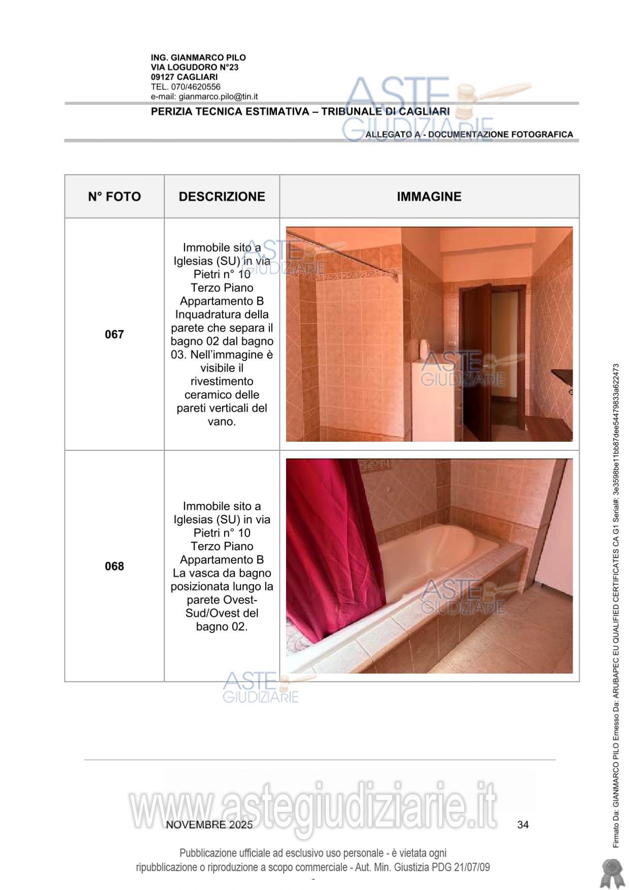 Fotografia del bene