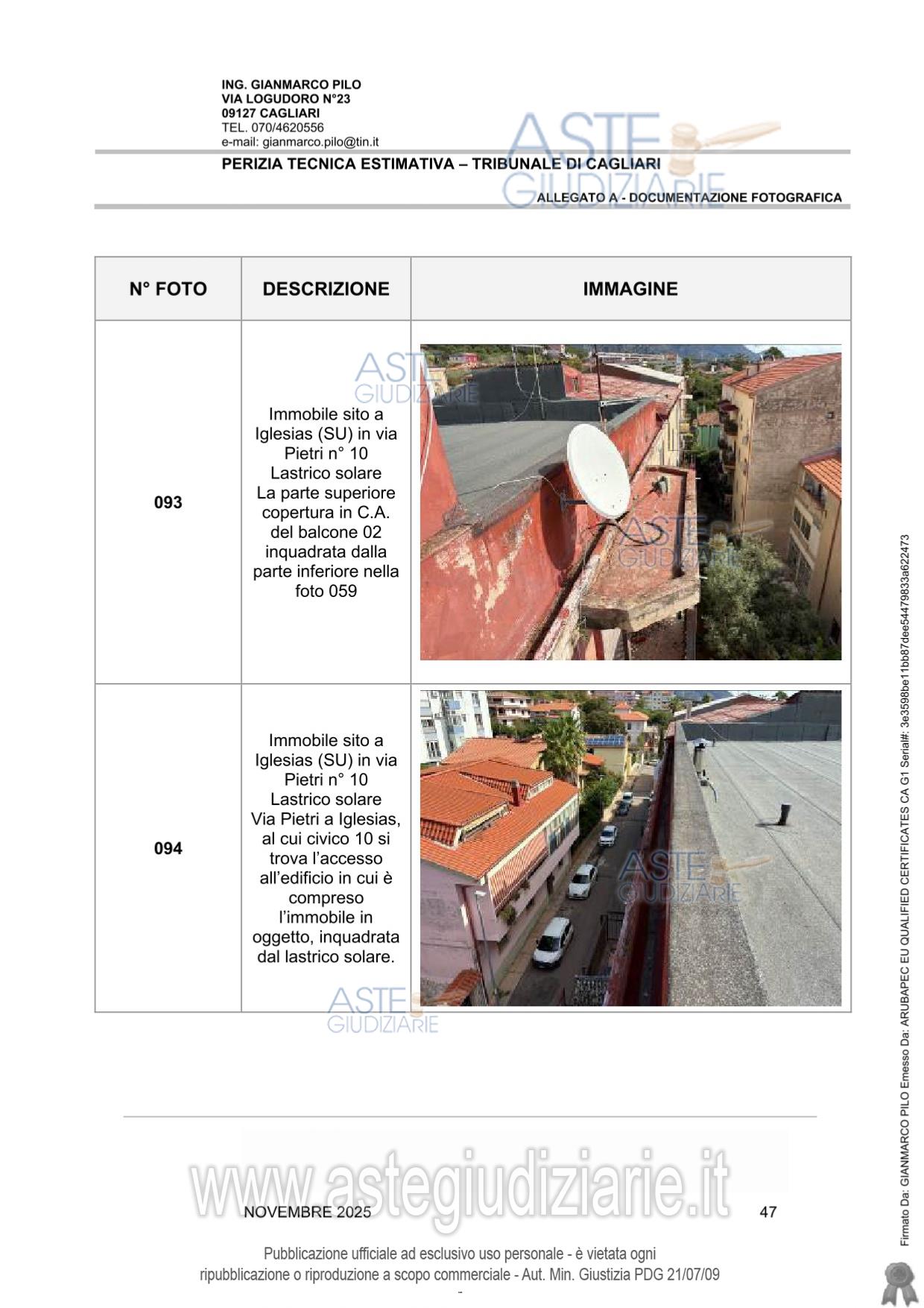 Fotografia del bene