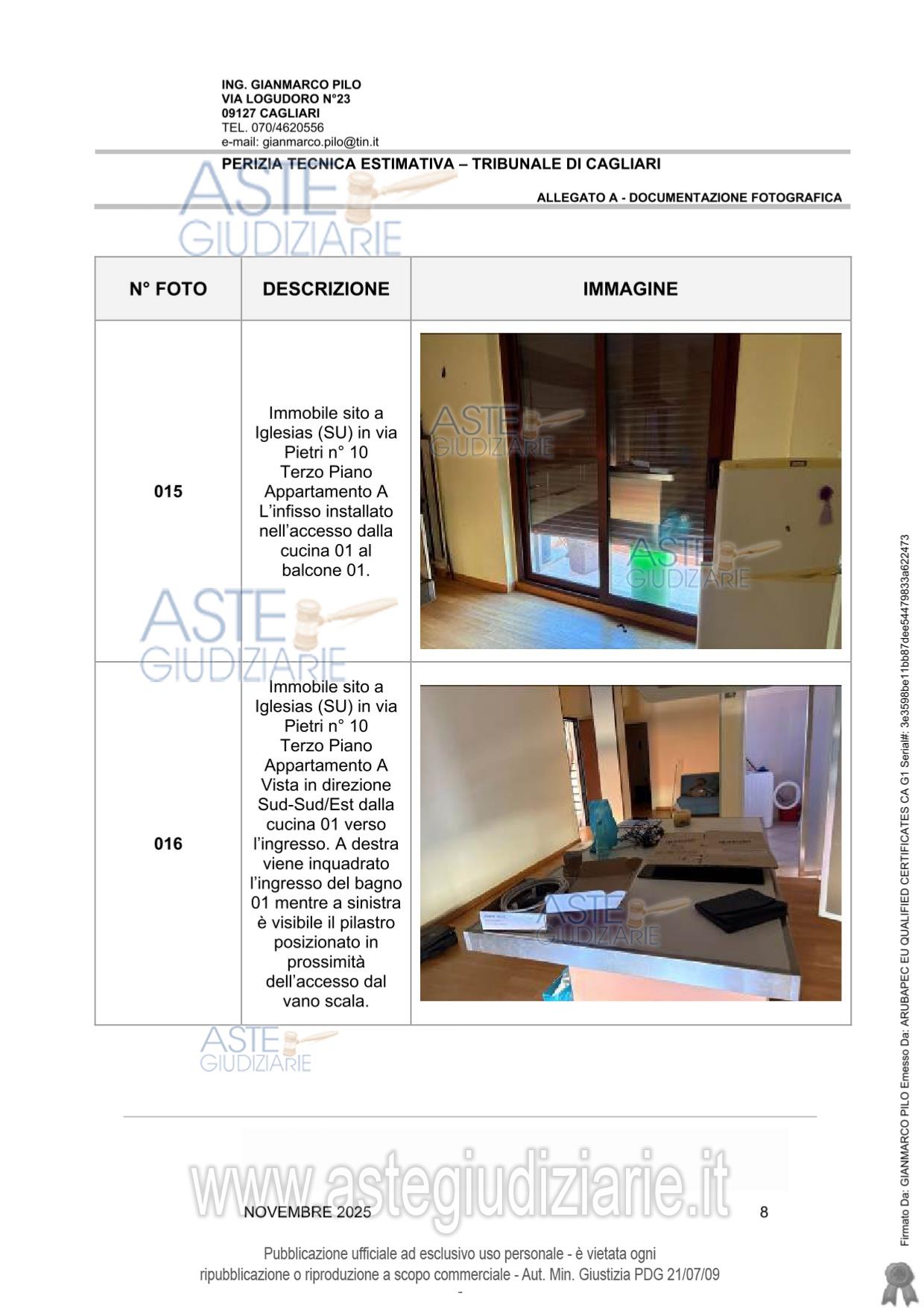 Fotografia del bene