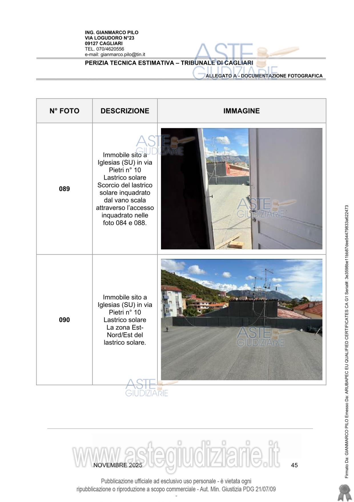 Fotografia del bene