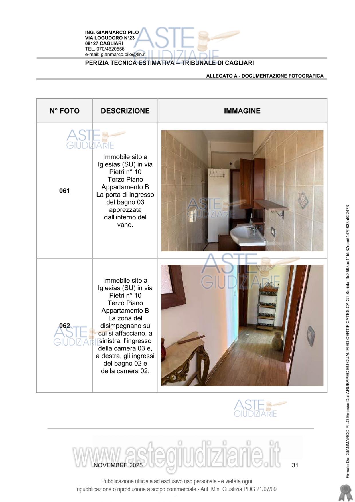 Fotografia del bene