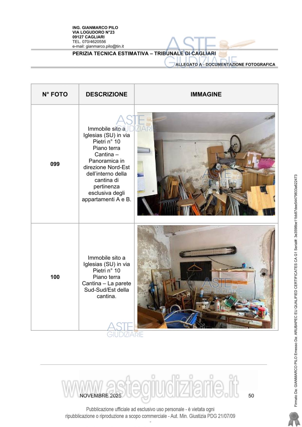 Fotografia del bene