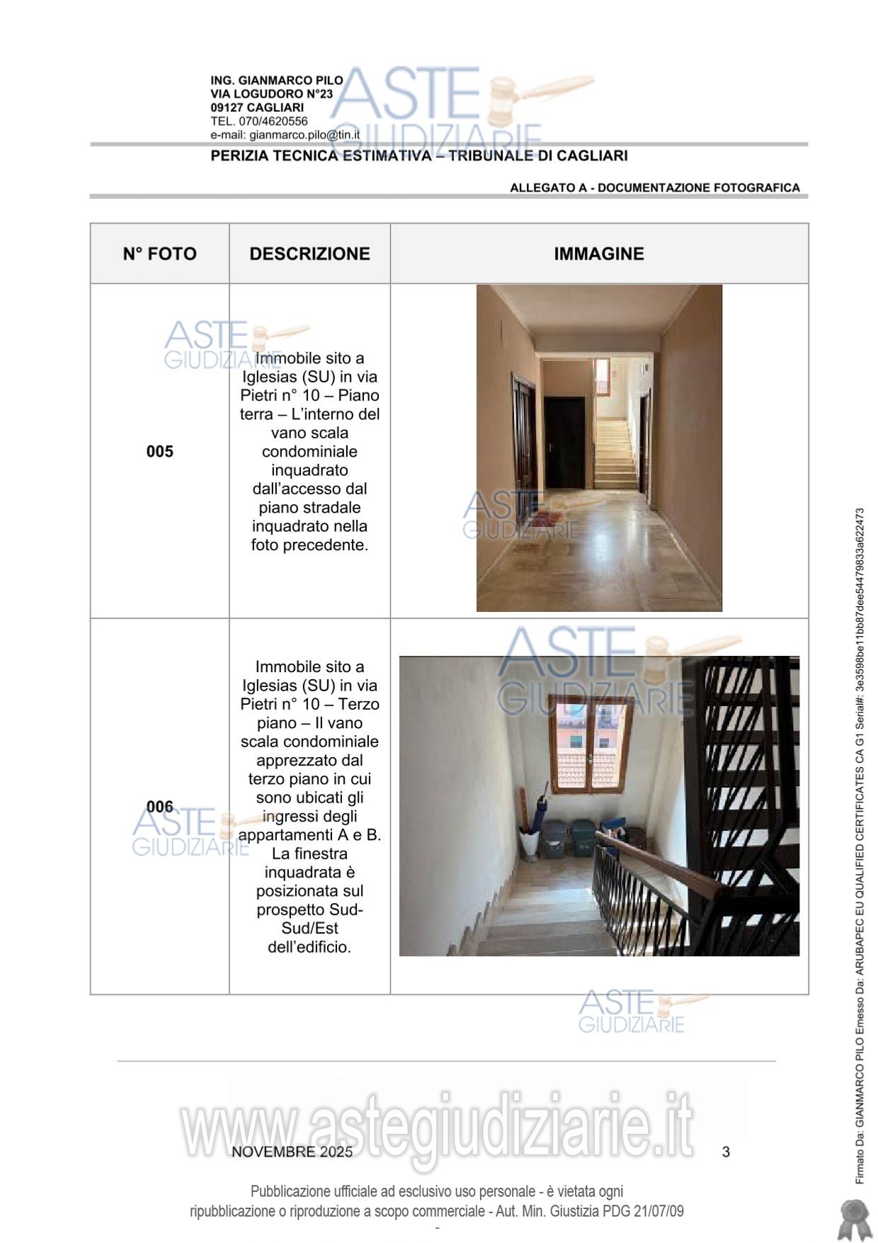 Fotografia del bene