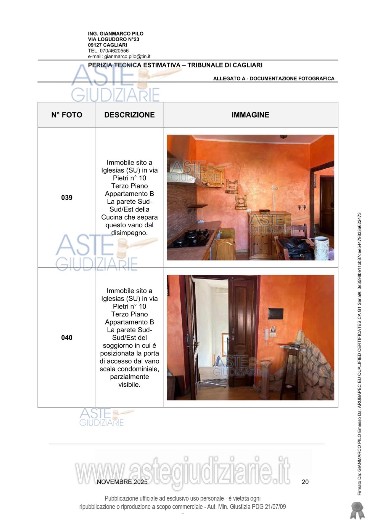 Fotografia del bene