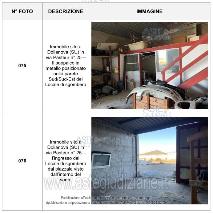 Fotografia del bene