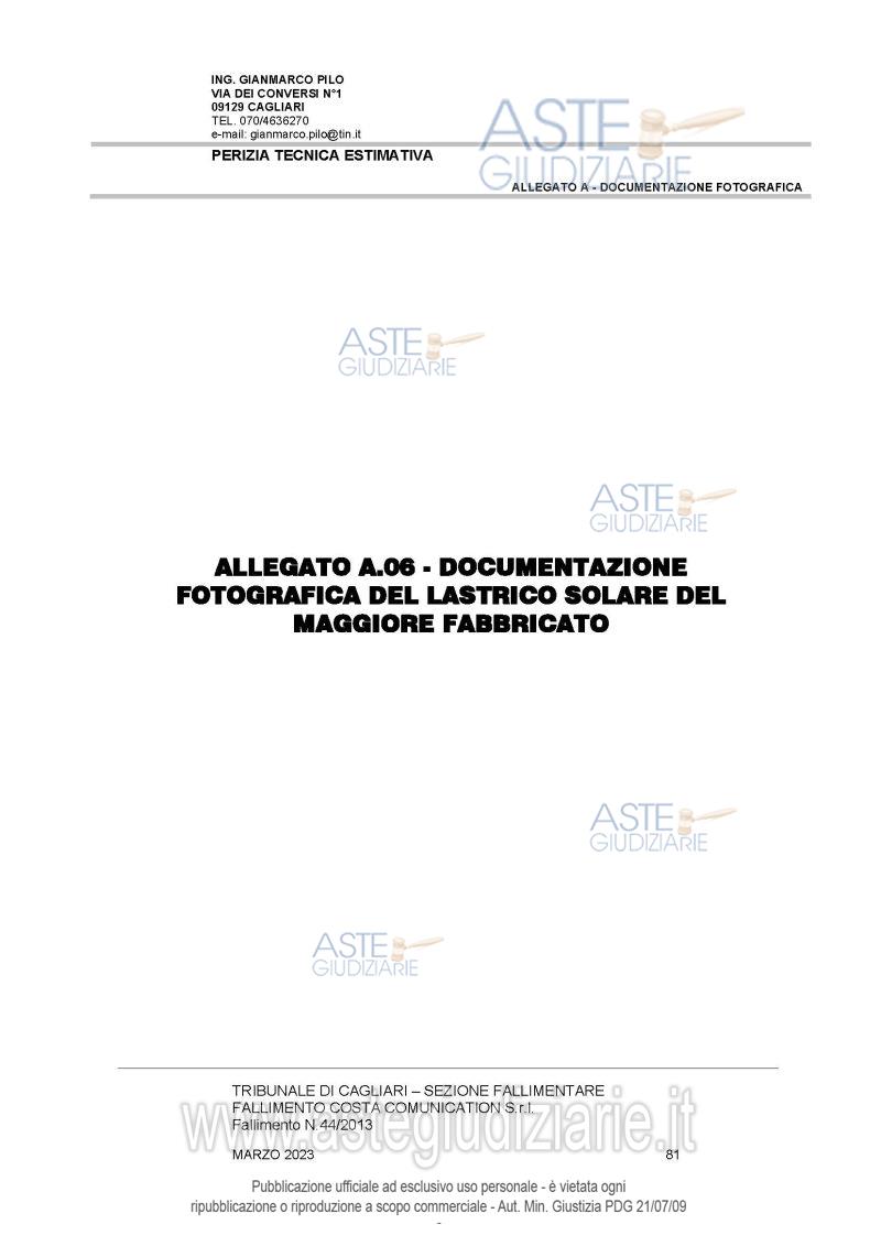 Fotografia del bene