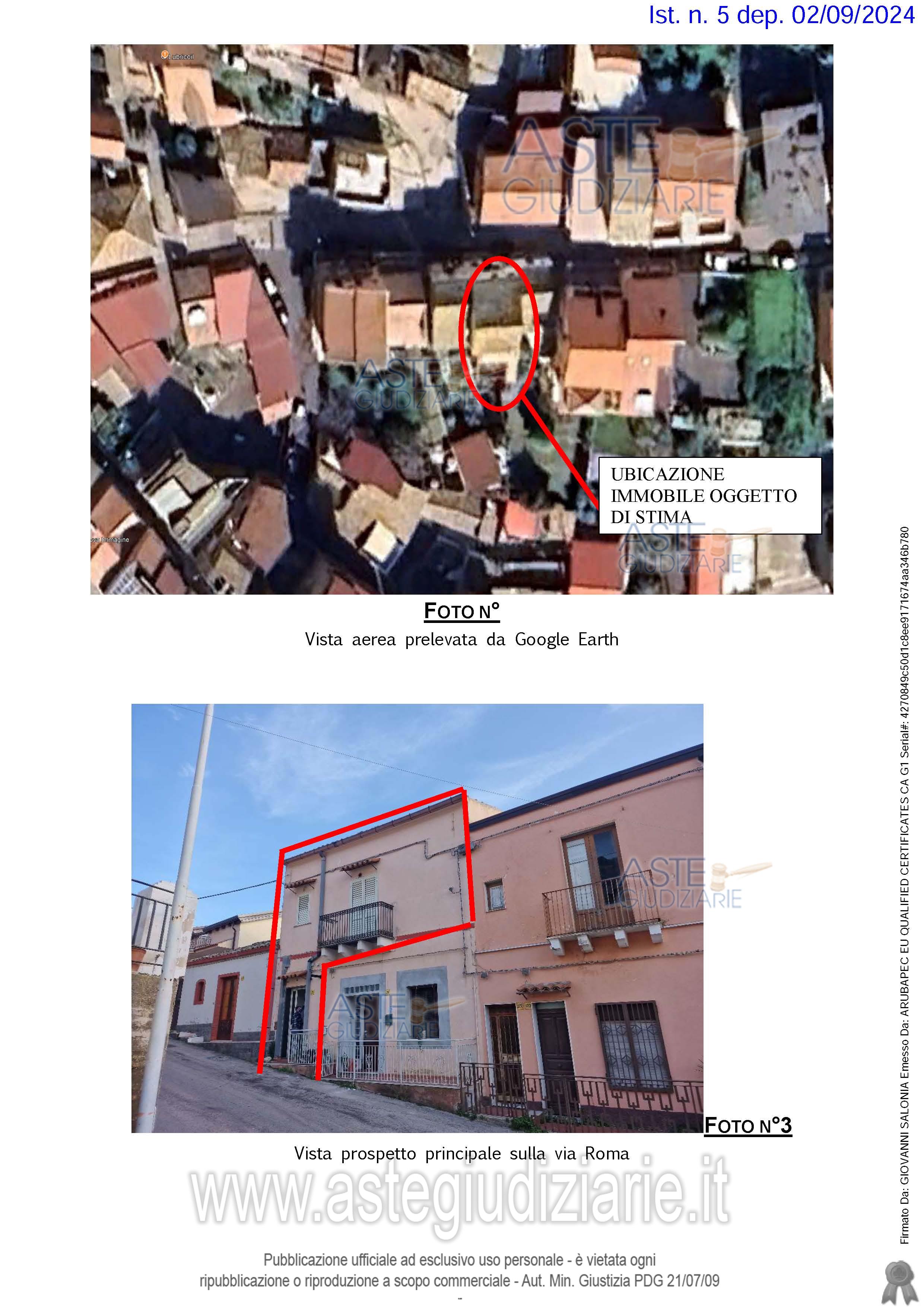 Fotografia del bene