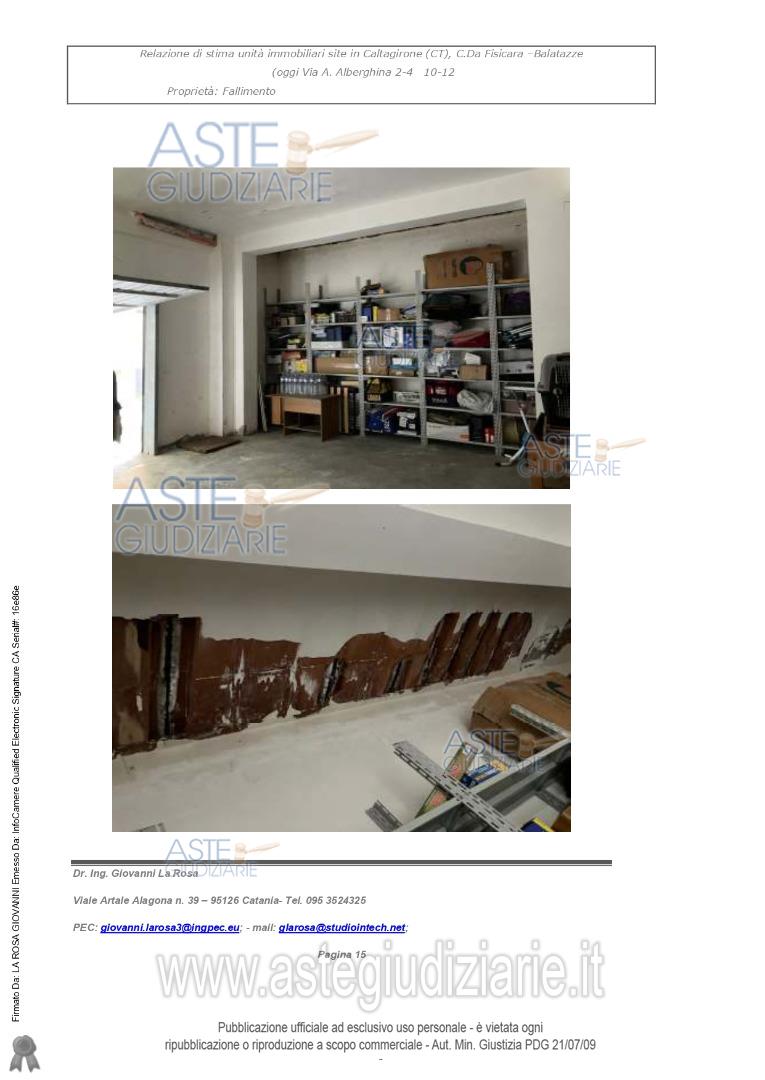 Fotografia del bene