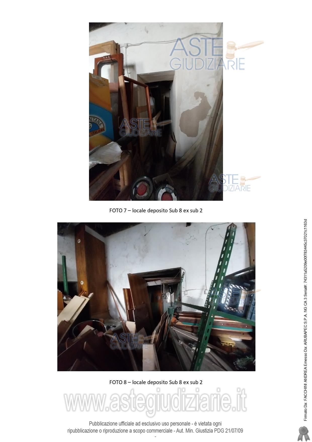 Fotografia del bene