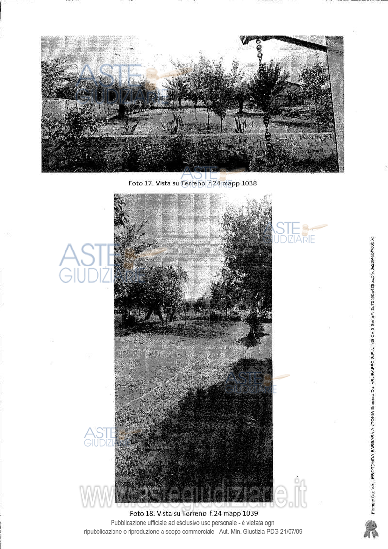 Fotografia del bene