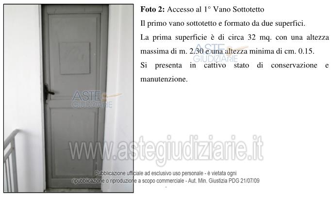 Fotografia del bene