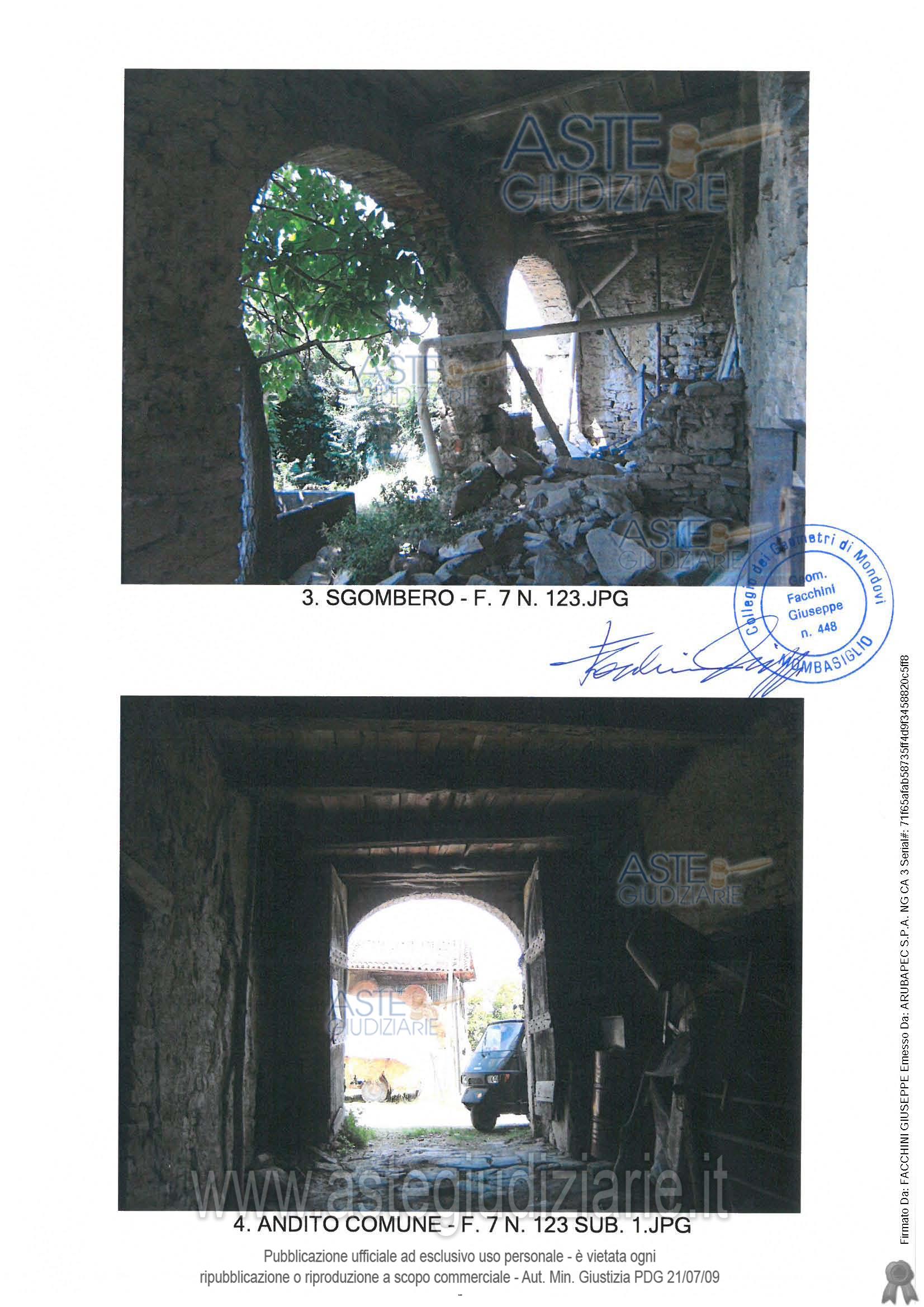 Fotografia del bene