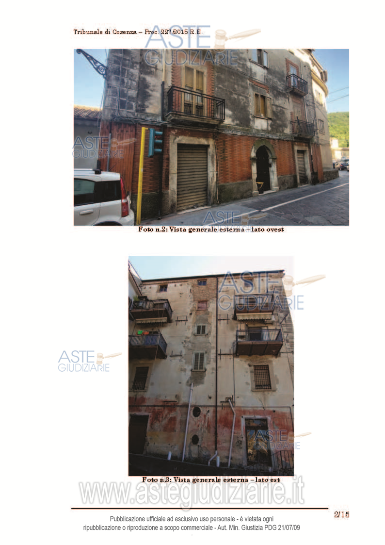 Fotografia del bene