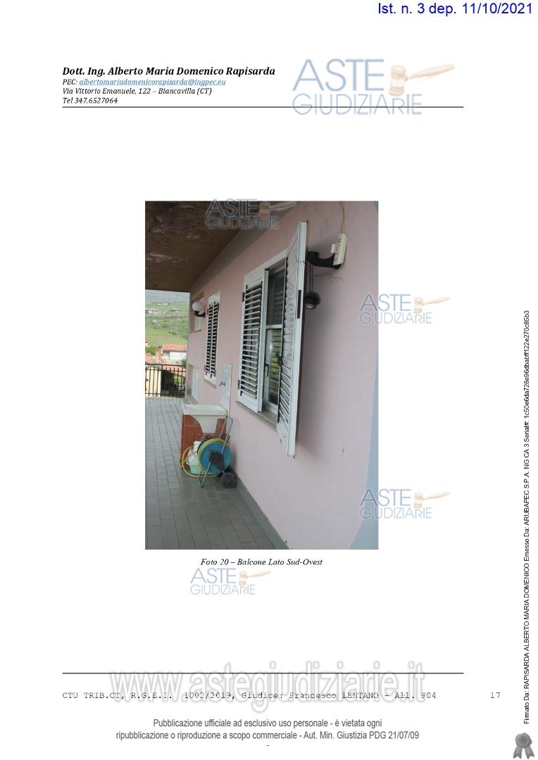 Fotografia del bene