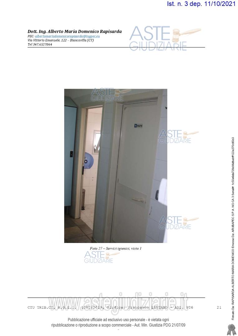 Fotografia del bene