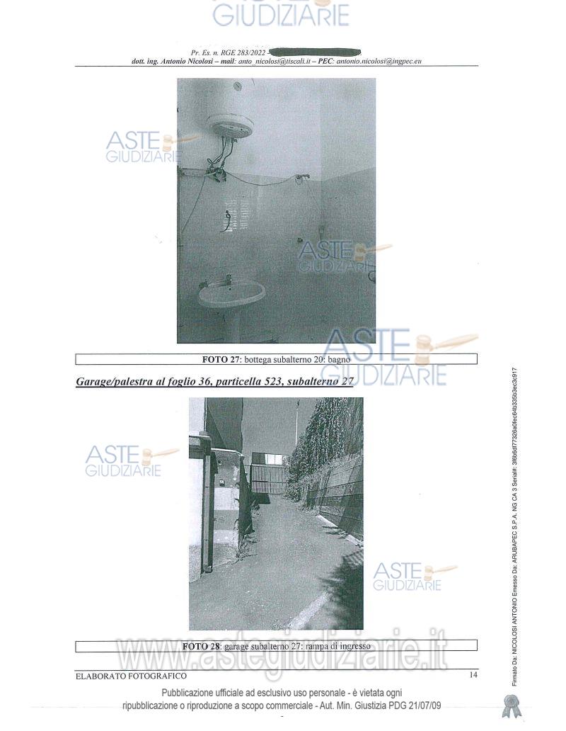 Fotografia del bene