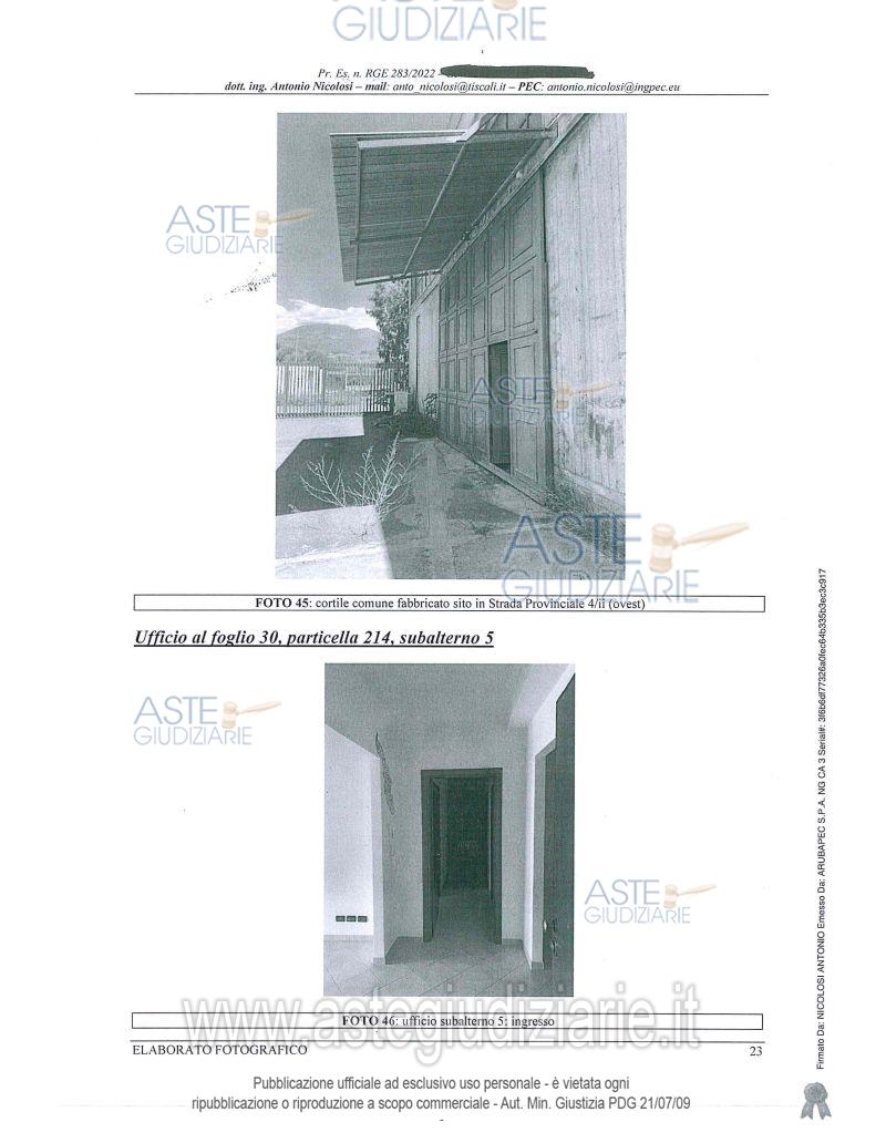 Fotografia del bene