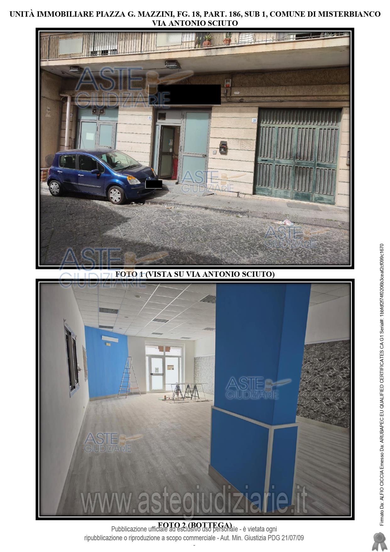 Fotografia del bene