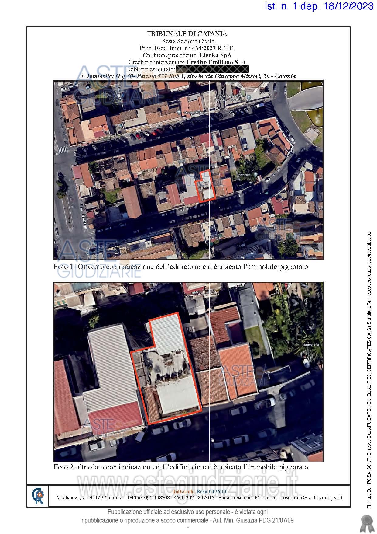 Fotografia del bene
