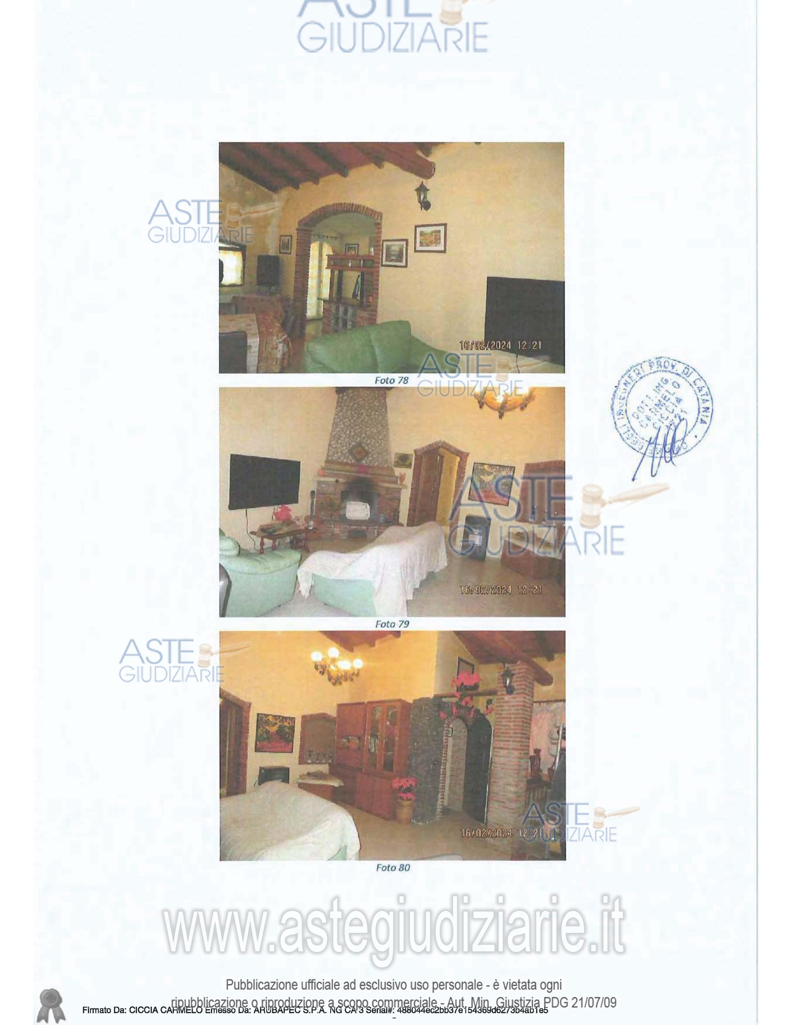Fotografia del bene