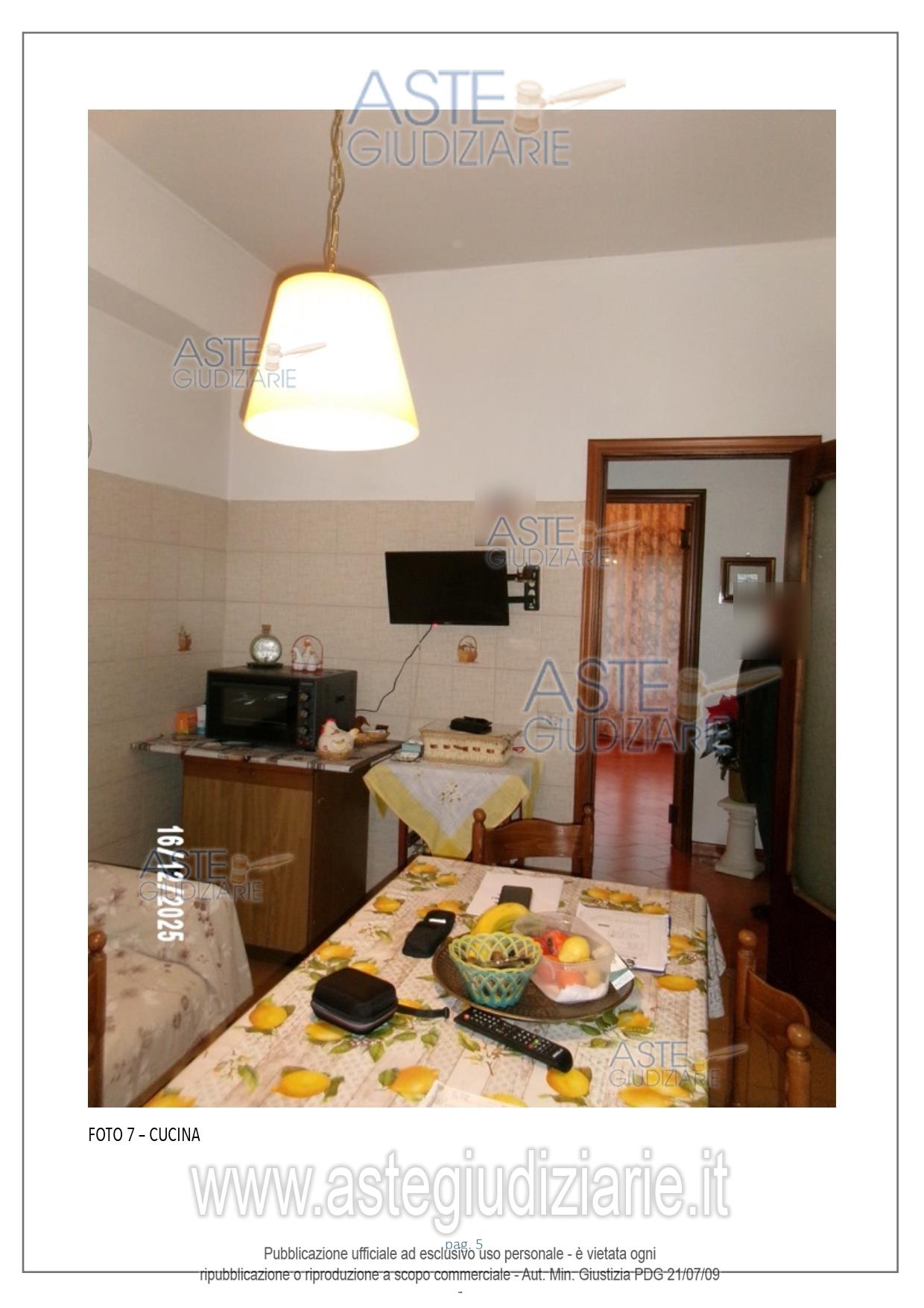 Fotografia del bene