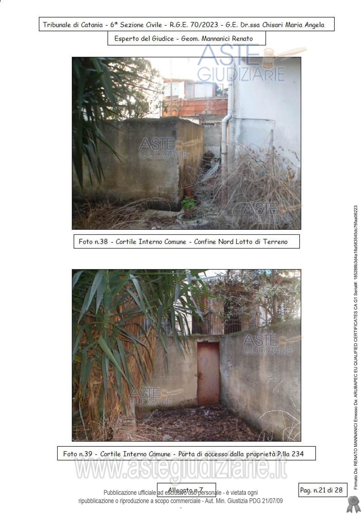 Fotografia del bene