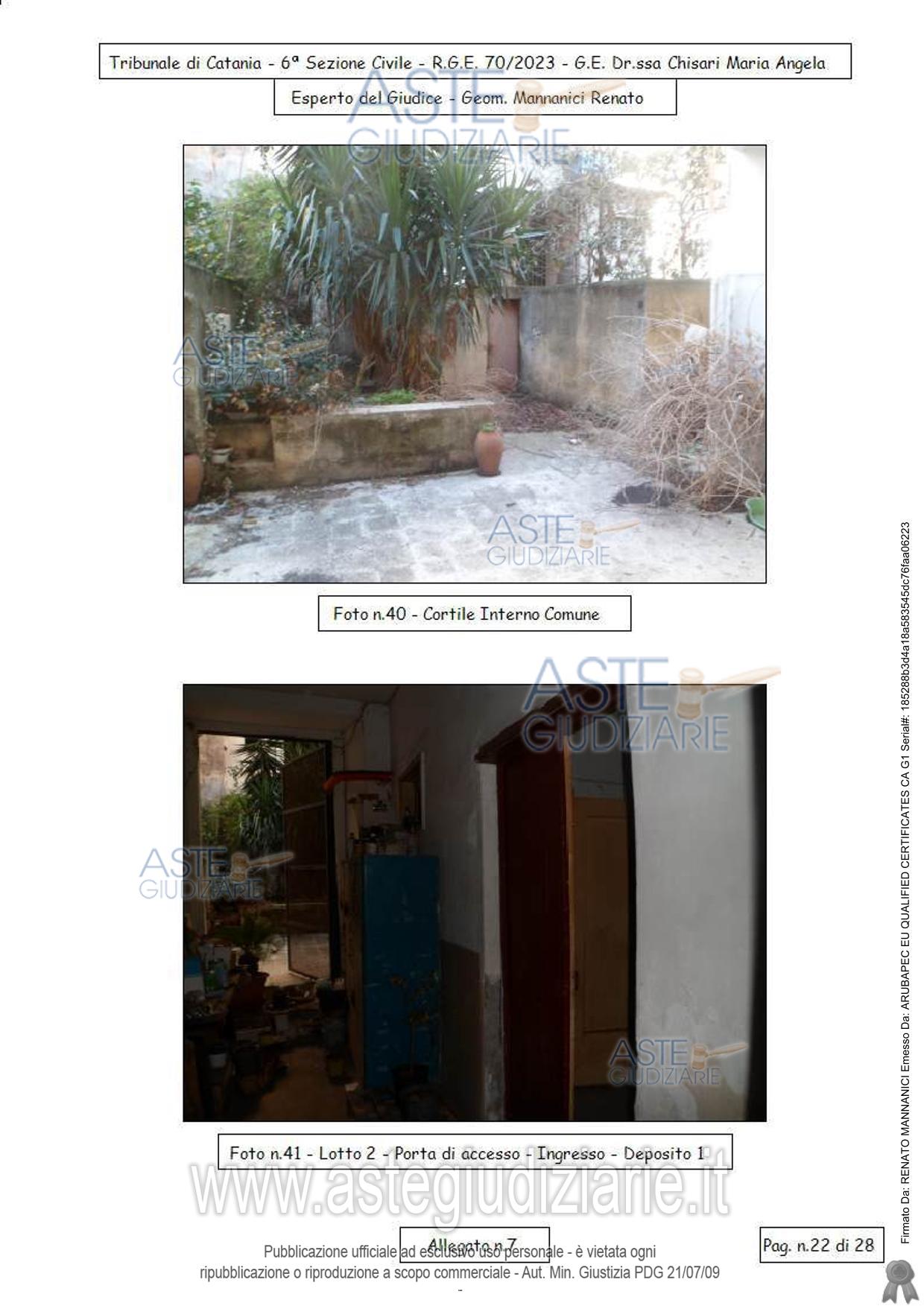 Fotografia del bene