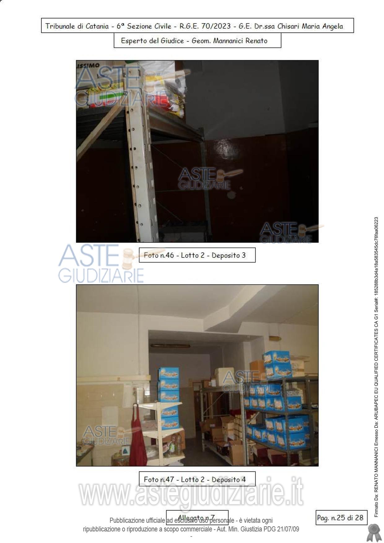 Fotografia del bene