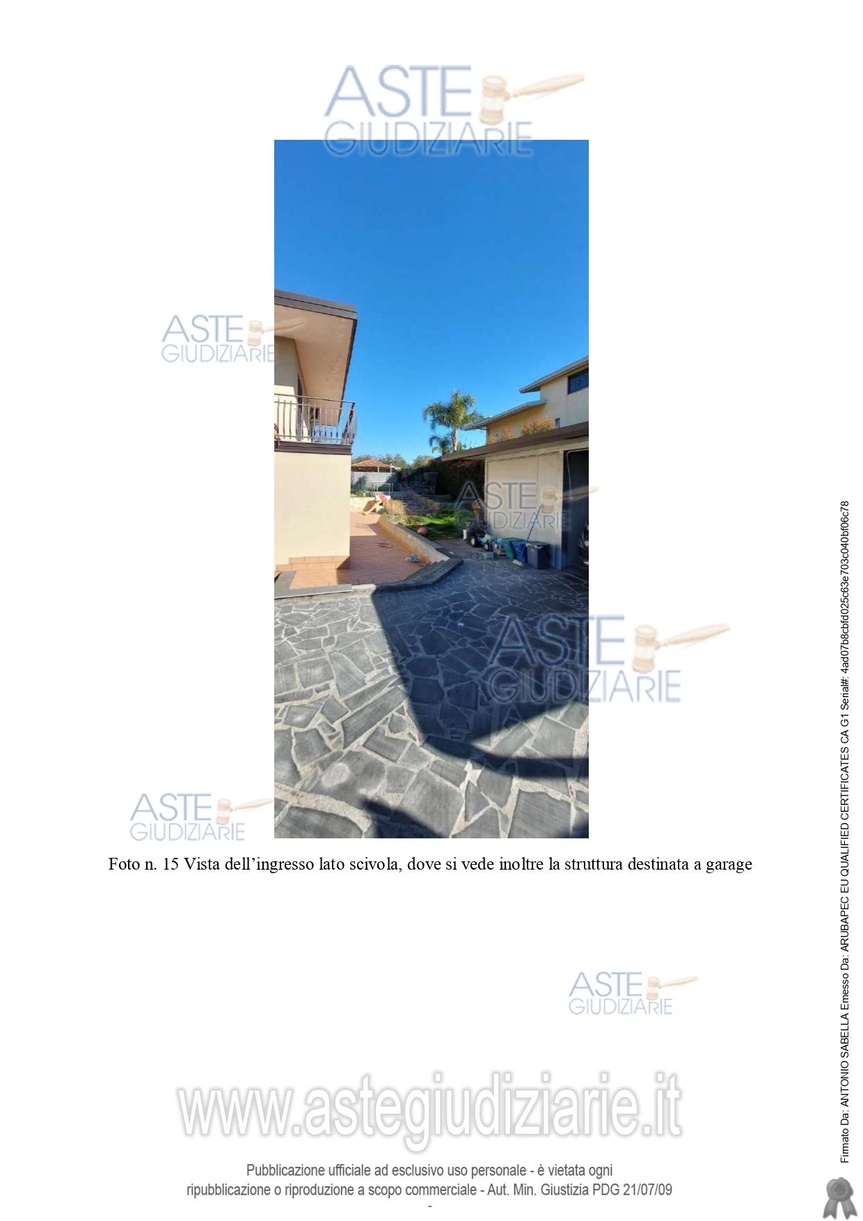 Fotografia del bene