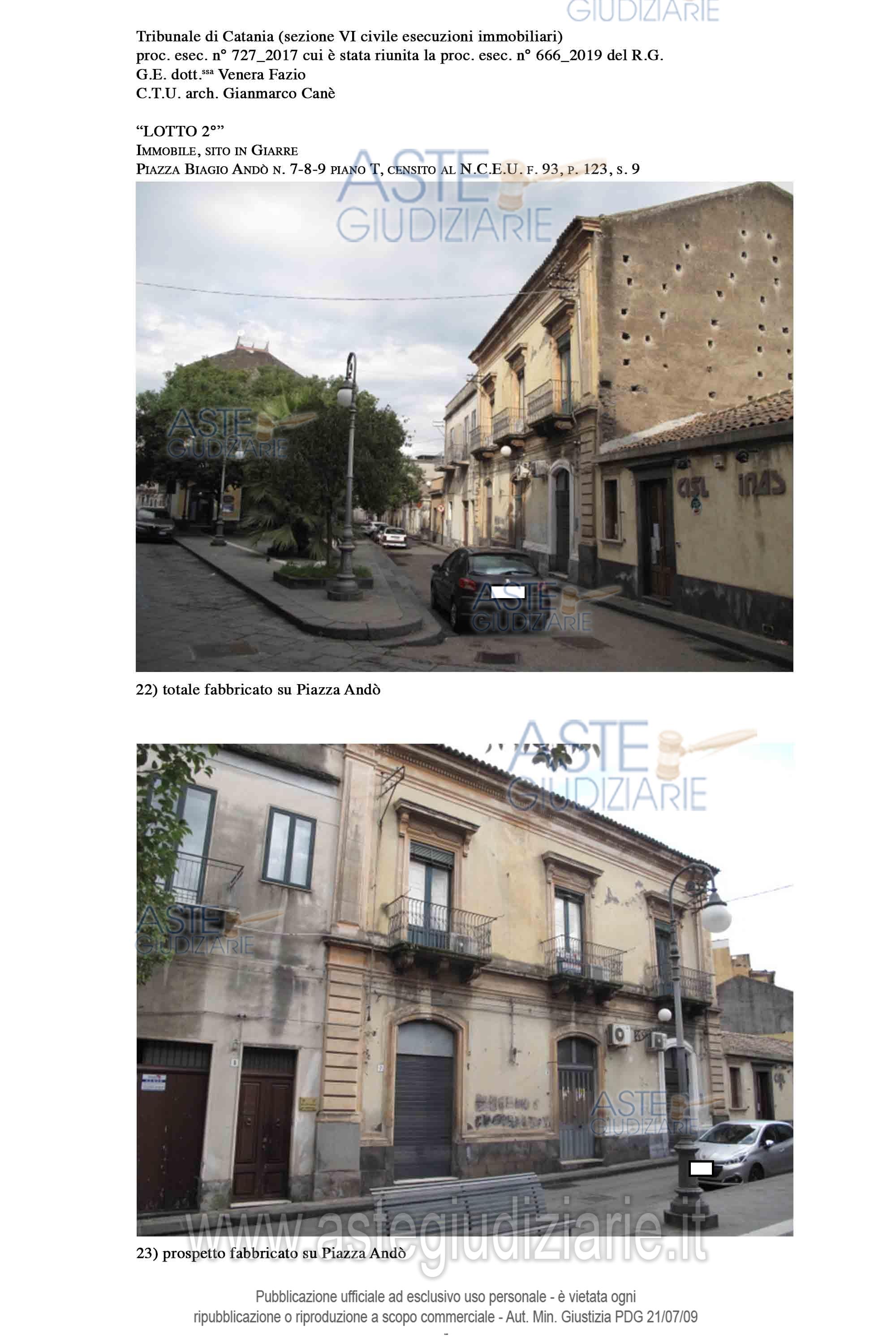 Fotografia del bene