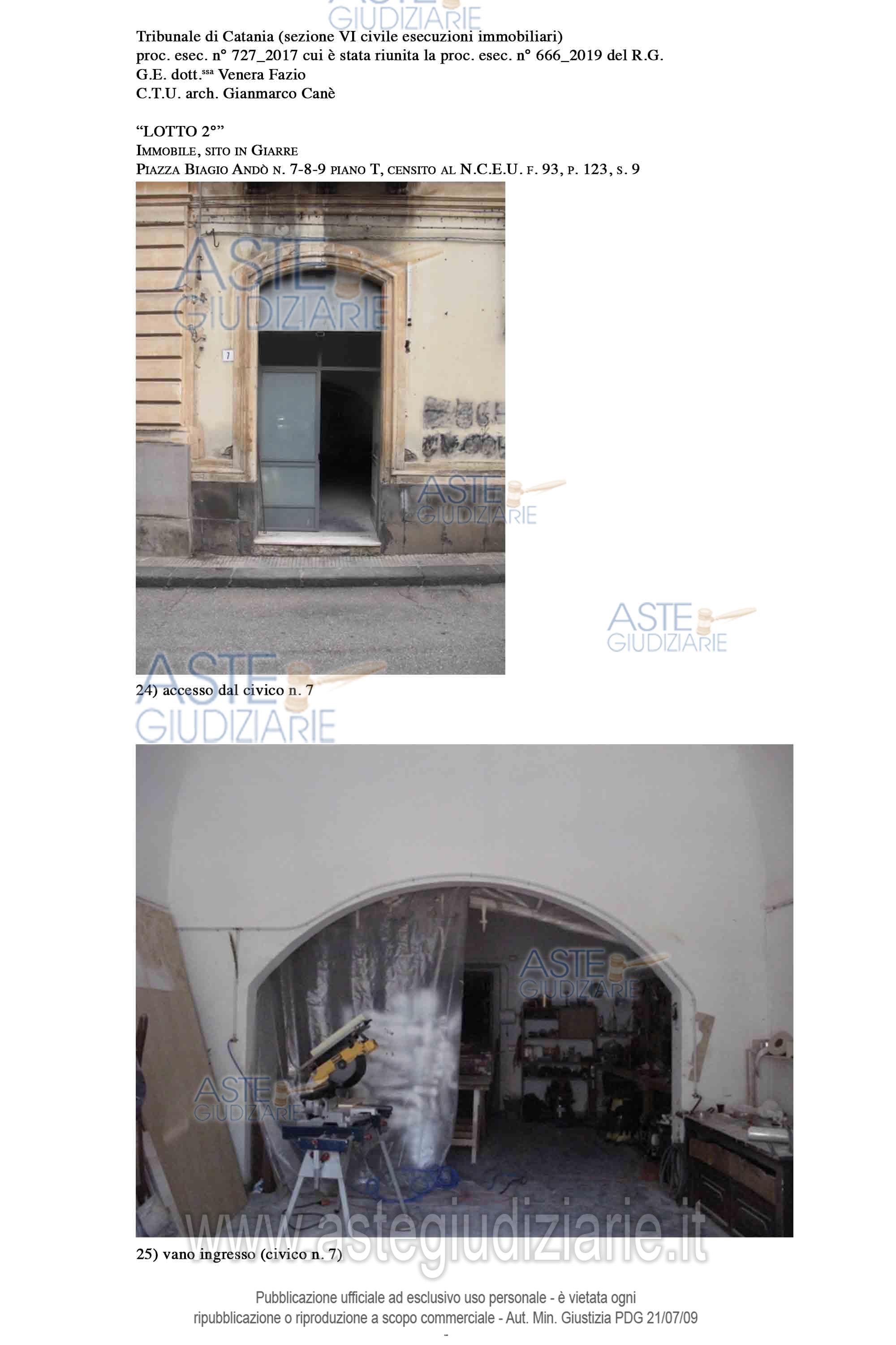 Fotografia del bene