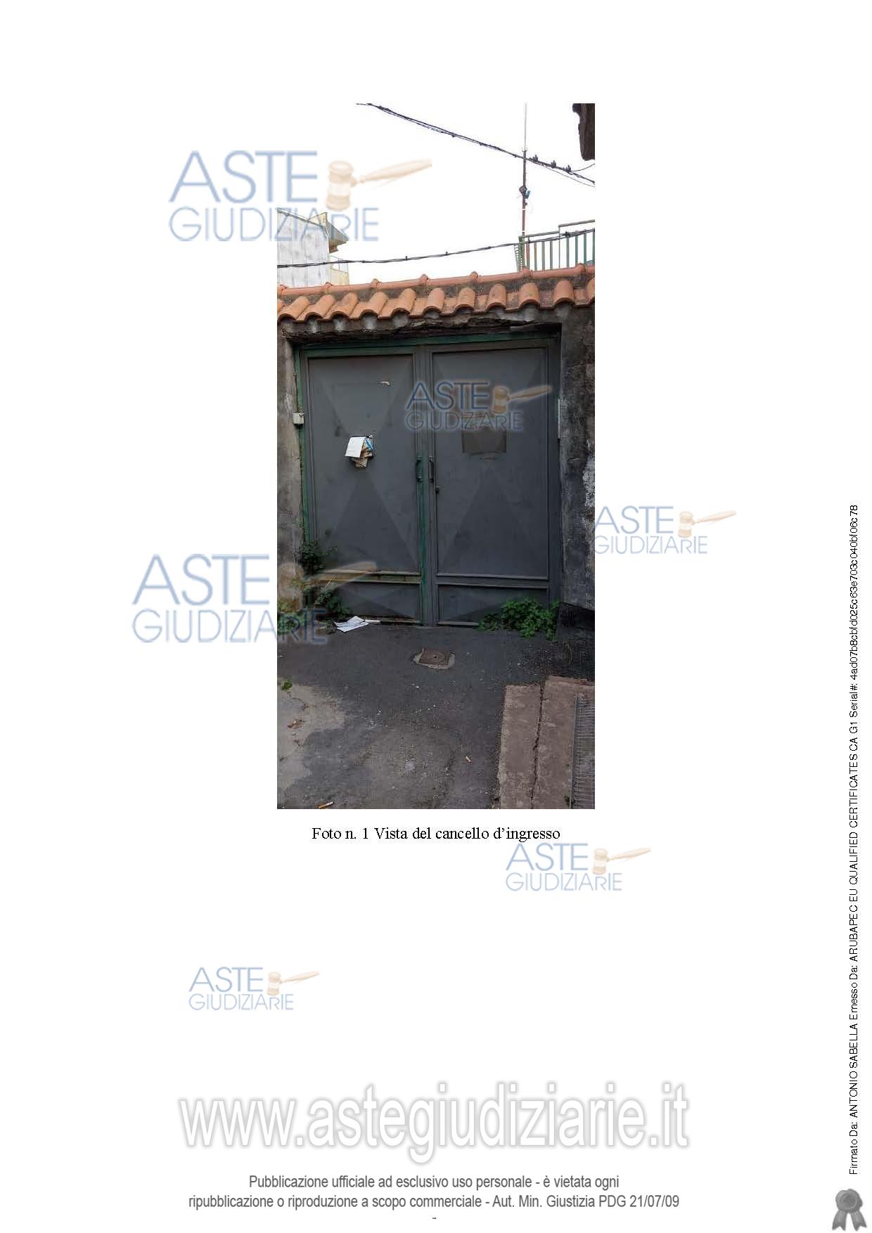 Fotografia del bene