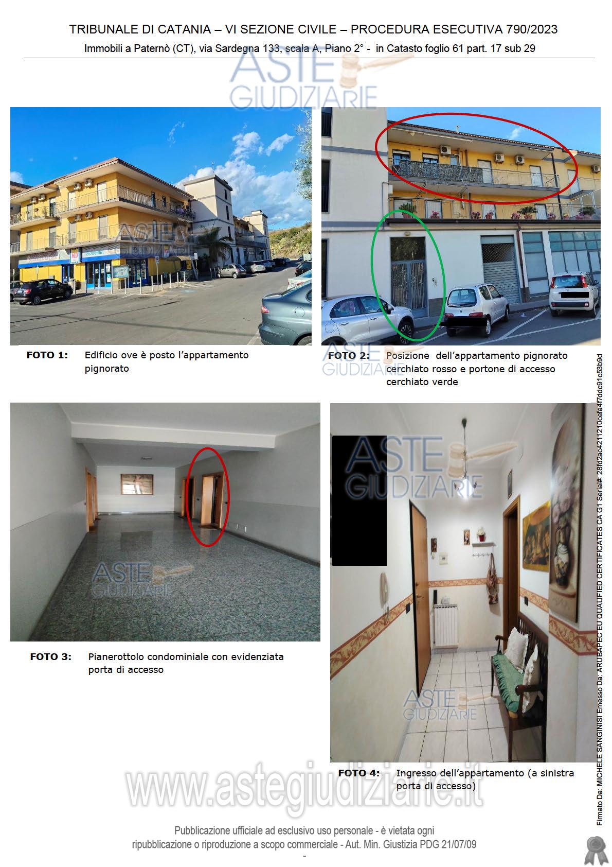 Fotografia del bene