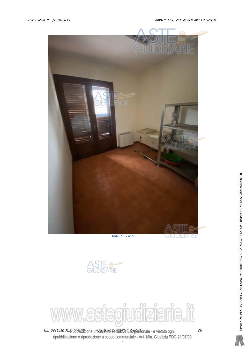Fotografia del bene