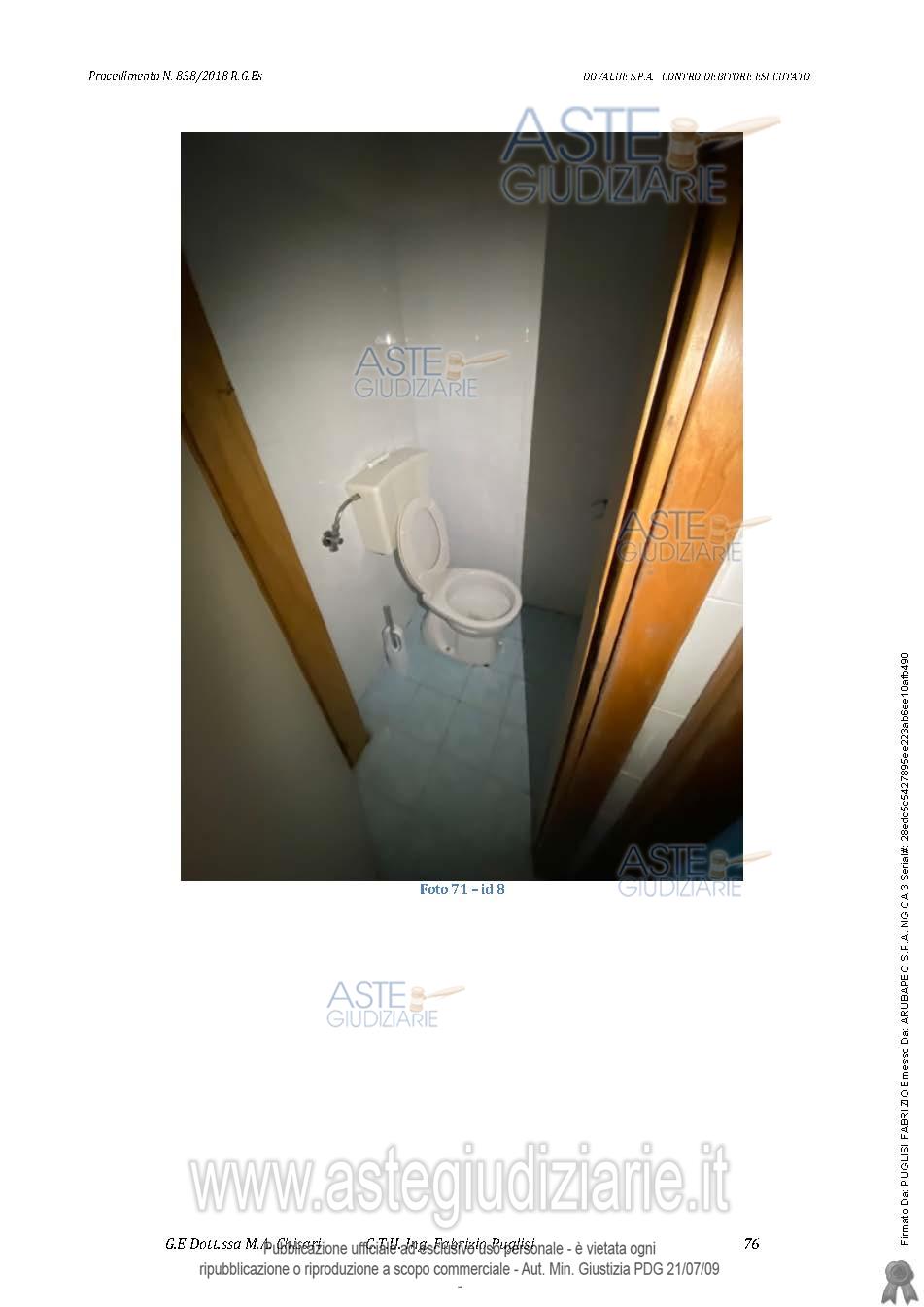 Fotografia del bene