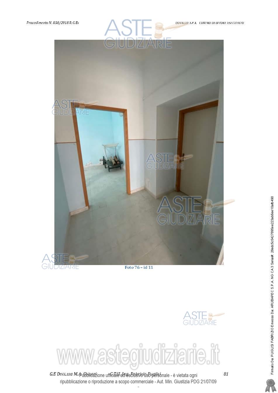 Fotografia del bene