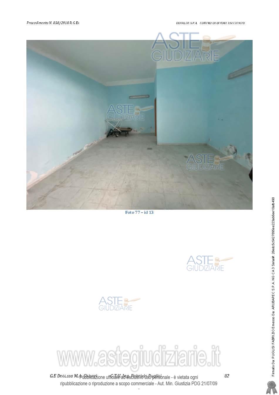 Fotografia del bene
