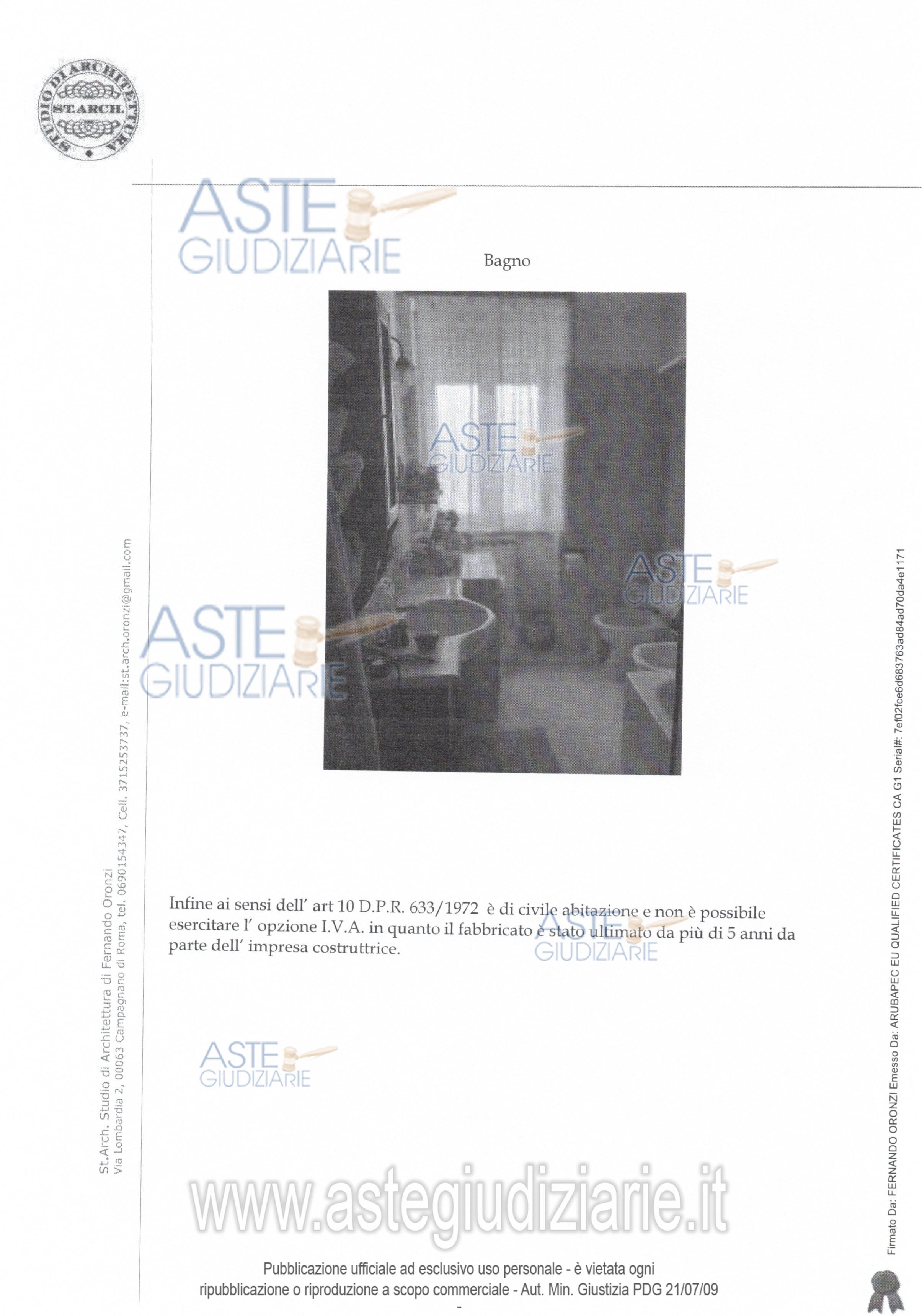 Fotografia del bene